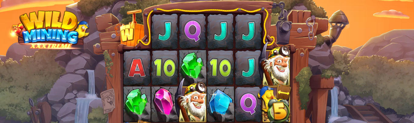 Визуальный вид Игровой слот Wild Mining XXXtreme от NET ENT